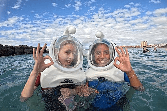 SeaTrek Helmet Diving – Walk Underwater! – 2