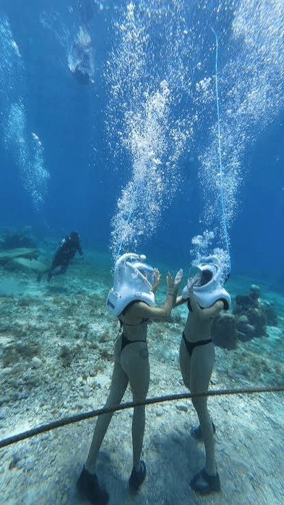 SeaTrek Helmet Diving – Walk Underwater! – 3
